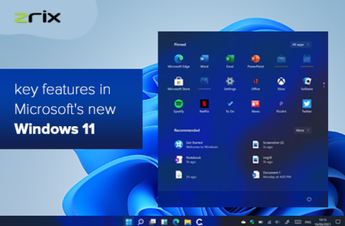 microsoft windows 11 key features