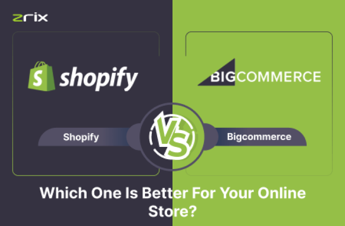 BigCommerce vs Shopify