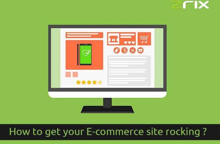 GET YOUR E-COMMERCE WEBSITE ROCKING